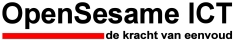 OpenSesame ICT logo (klein)